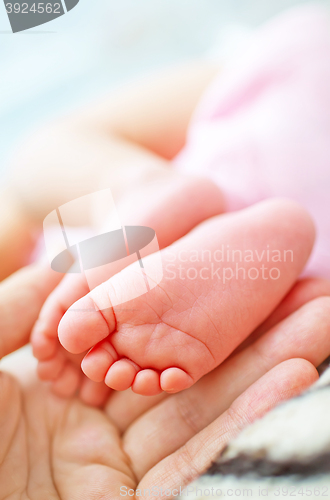 Image of baby\'s foot