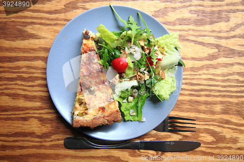 Image of quiche (food from france)