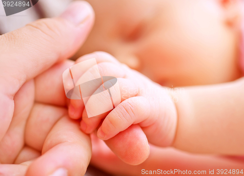 Image of baby\'s hand