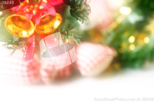 Image of Christmas background, dream looking tone