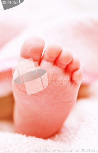 Image of baby foot