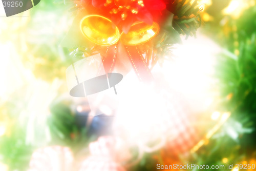 Image of Christmas background, dream looking tone