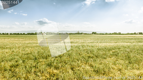 Image of panoramic view in Italy Umbira near Assisi