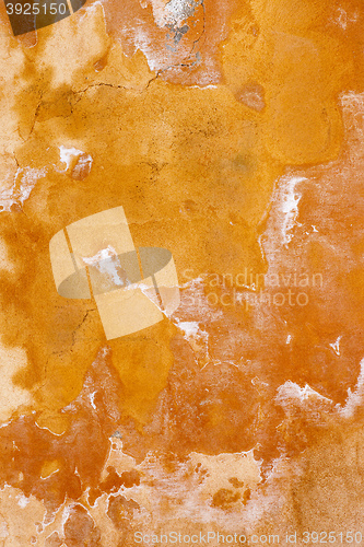 Image of orange grunge wall background