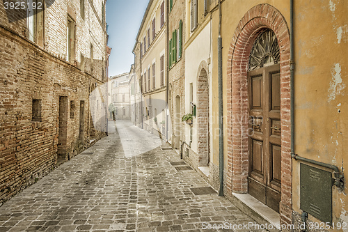 Image of typical italian city street