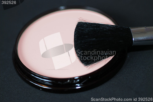 Image of Face Powder with Applicator Brush