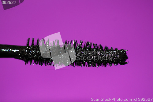Image of Mascara Wand on Purple