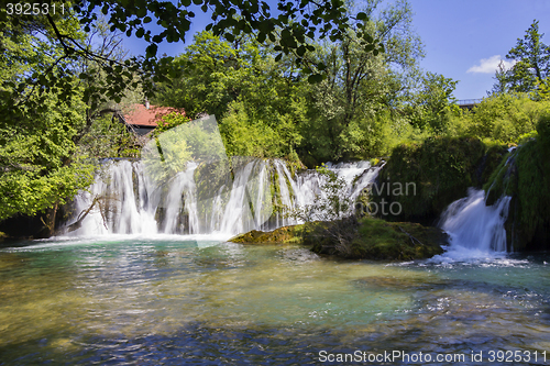 Image of Rastoke Waterfalls Croatia