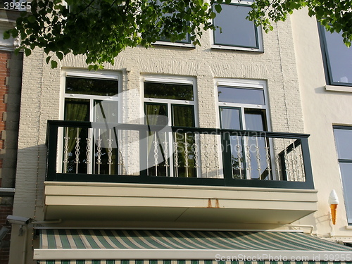 Image of House with balcony