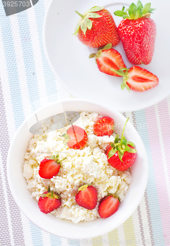 Image of cottage with strawberry