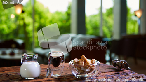 Image of Cup of espresso coffee