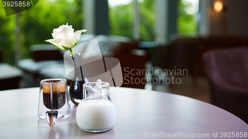 Image of Cup of espresso coffee