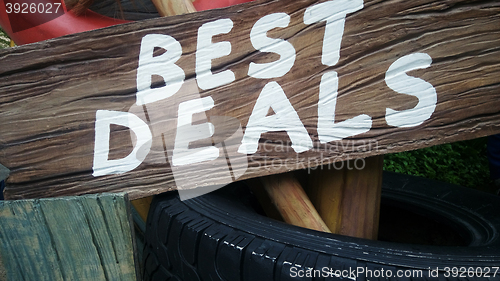 Image of Best deal sign