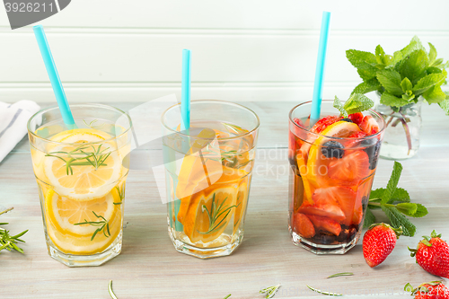 Image of Detox water cocktails