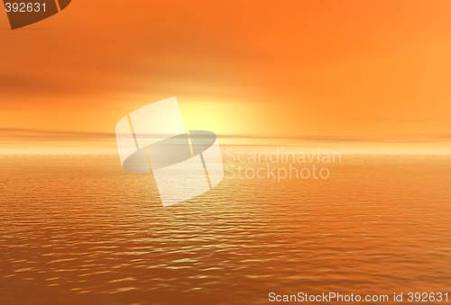 Image of Sunset. Background