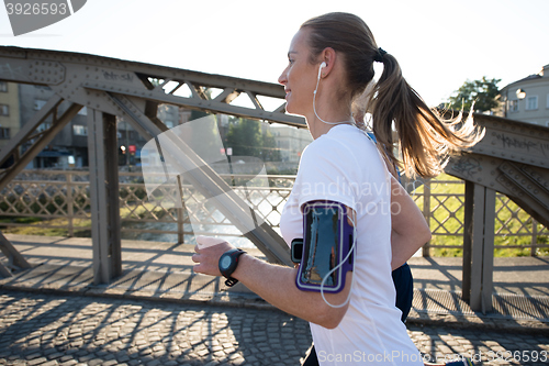 Image of couple jogging