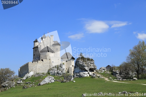 Image of Bobolice castle, Poland.