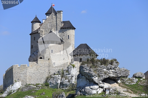 Image of Bobolice castle, Poland.