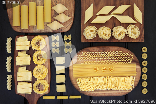Image of Abstract Pasta Background