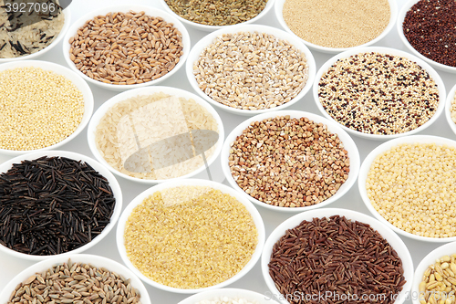 Image of Grain Food Selection