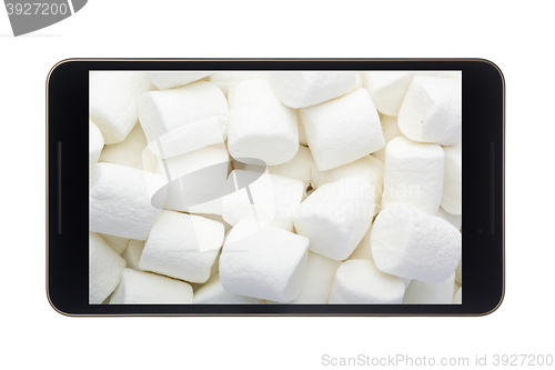 Image of Marshmallow in Android smartphone