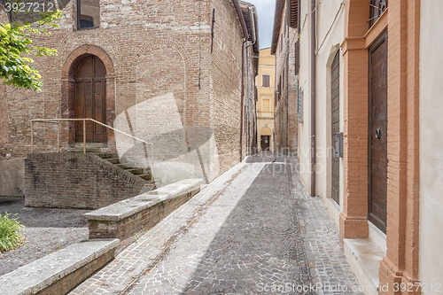 Image of scenery in Fabriano Italy Marche