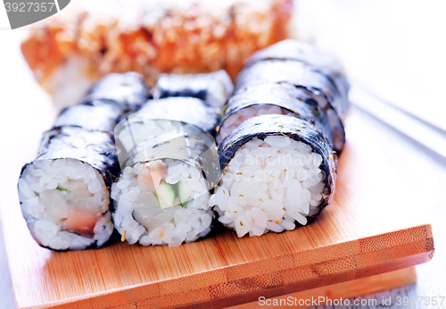 Image of fresh sushi