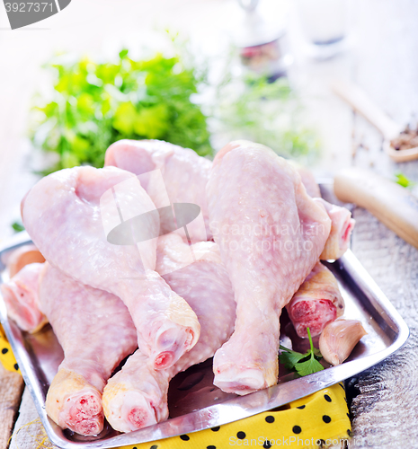 Image of raw chicken legs