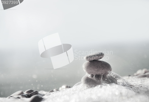 Image of stones on the beach