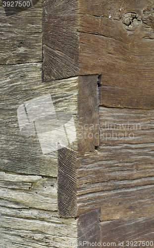 Image of Wooden Wall Corner