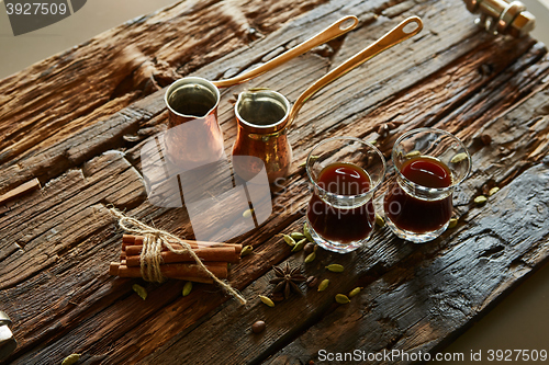 Image of cups of turkish coffee