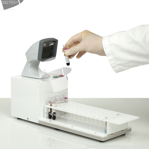 Image of Blood Sample Scanner