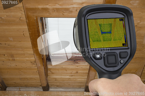 Image of Attic Window Infrared