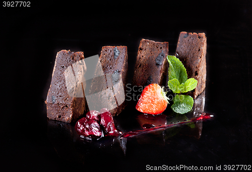 Image of brownie cake dessert