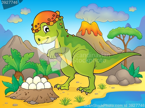 Image of Image with dinosaur thematics 4