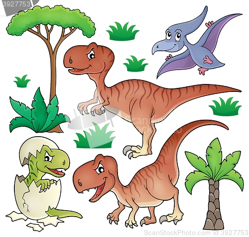 Image of Dinosaur topic set 1
