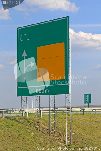 Image of Advance Direction Sign