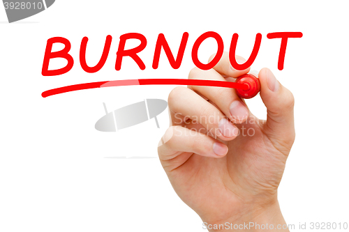 Image of Burnout Red Marker