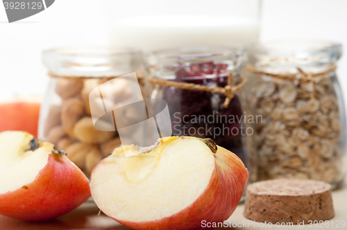 Image of healthy breakfast ingredients