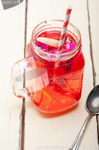 Image of fresh fruit punch drink