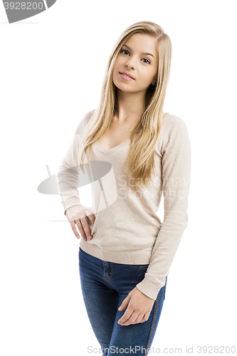 Image of Beautiful teenage girl