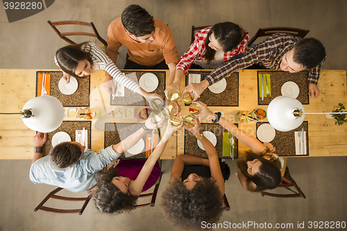 Image of Friends having a toast