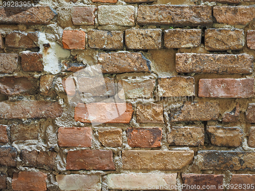 Image of Red brick wall background