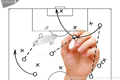 Image of Football Coach Game Strategy 