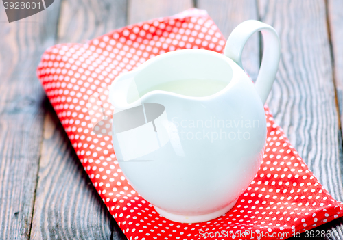 Image of milk in jug