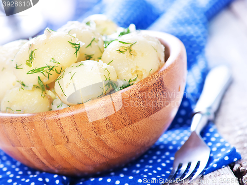 Image of boiled potato