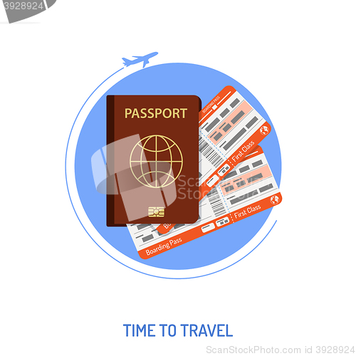 Image of Vacation and Tourism Concept