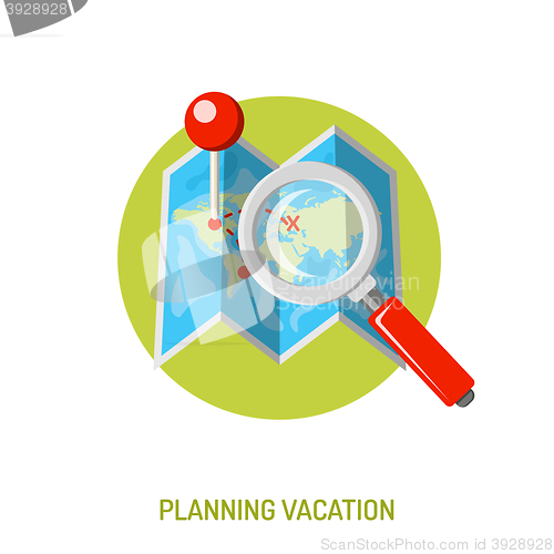 Image of Vacation and Tourism Concept