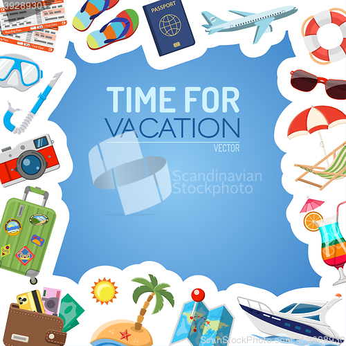 Image of Vacation and Tourism Concept