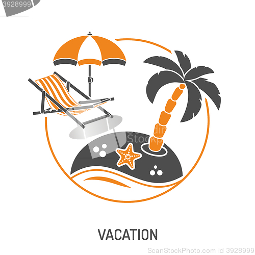 Image of Vacation Time and Tourism Concept